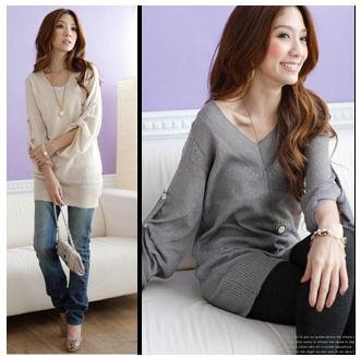 New Womens Korea Casual Color Sweater Knitwear Top Y1042(Drop shipping support!)