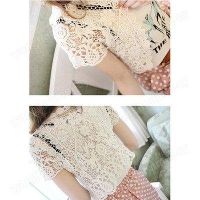 New Womens Vintage Women See Through Crochet Lace Sexy Tank Cape Waistcoat Vest