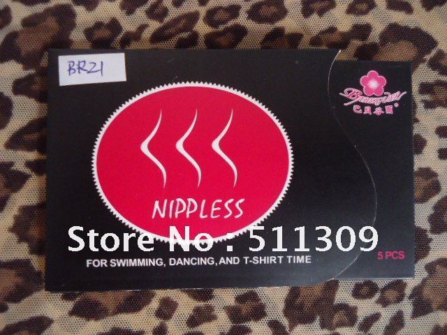 Nipple Cover,Nippless,For Swimming,Dancing,and T-Shirt Time,1 PACK=5 PAIRS,Free Shipping,BR21