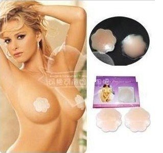 Nipple Silicone Pad NEW Silicon Silicone Nu Breast Bra Nipple Cover Patch 100pcs