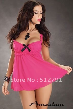 nl110/Free shipping! Sexy lingerie,Women Sweet Pink lingerie,Sexy costumes Women underwear Intimate Nightwear