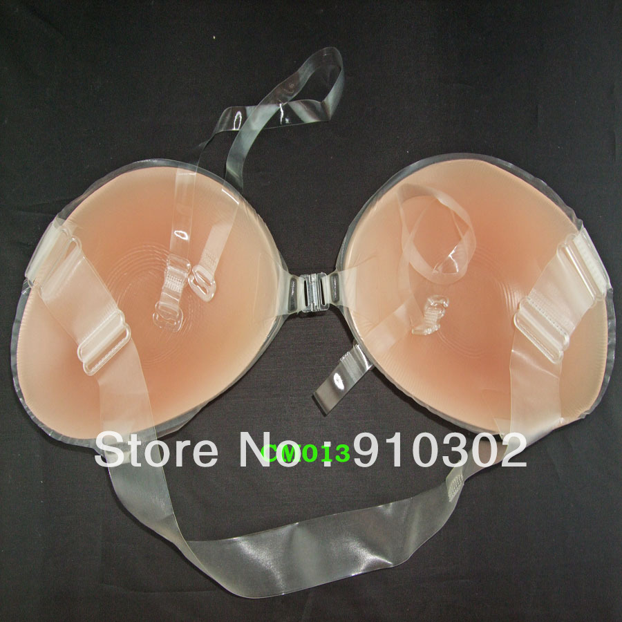 No glue silicone Bra with double straps (CM013)