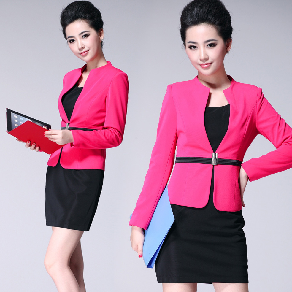 Nsutite 2013 autumn and winter set female work wear new arrival skirt work uniforms 614