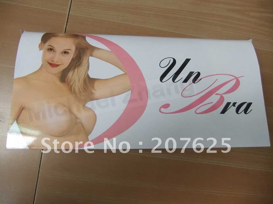 Nude Strapless Self Adhesive Silicone A B C D Cup 150pcs/lot New Un Bra