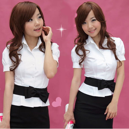 Ol professional set female front desk stewardess clothing ktv work wear