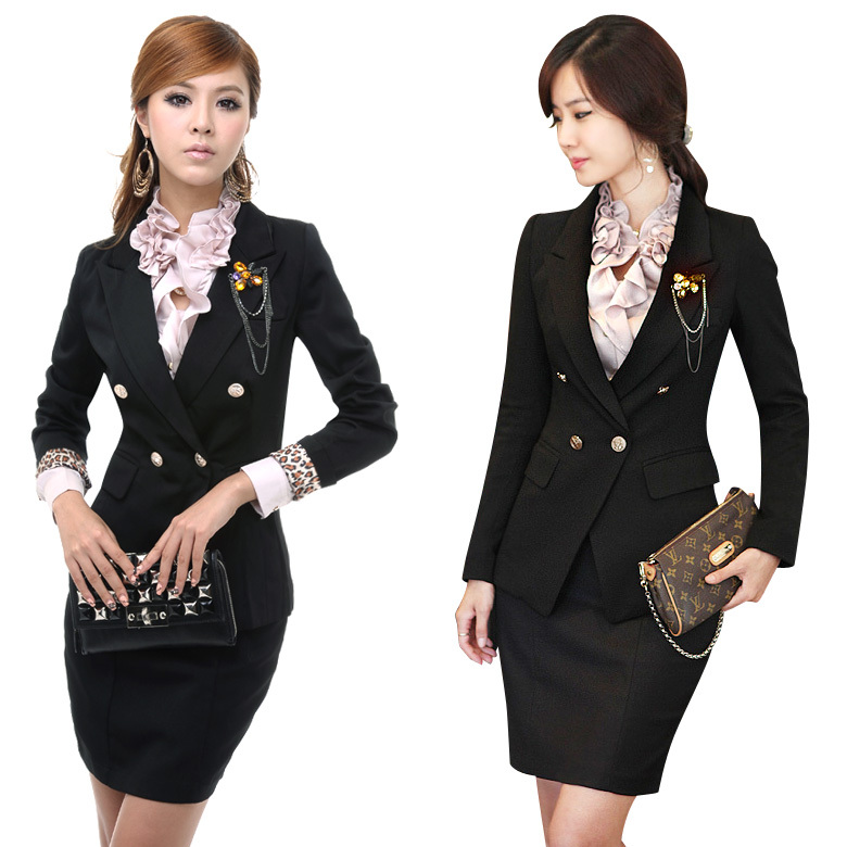 Ol professional set work wear skirt formal suit professional women's 2012 autumn female western-style trousers