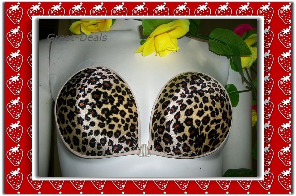 on sale    Sexy Leopard Ultrasonic Seamless Bra Invisible Bra  Free Shipping