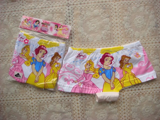 ON SALES! freeshipping  famous brands 2012 100% cotton 4pcs/lot  high quality girls cartoon underpants