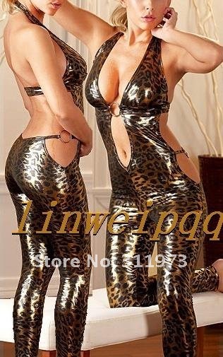 One Size-New -Sexy lingerie Club Wear B7060  Black  Long Dress DS jumpsuits dress