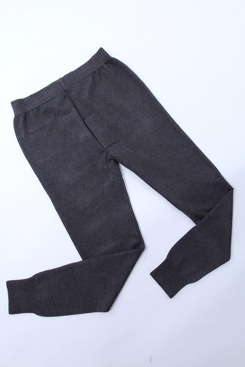 OTTO Kaka cashmere autumn and winter male solid color silk cashmere body shaping warm pants k001f11 free shipping