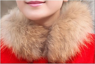 Overcoat fur collar