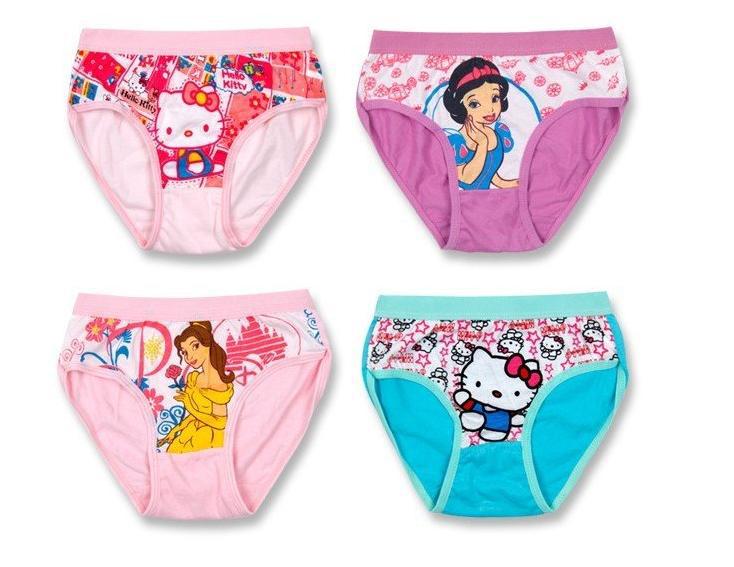 P229 baby underwear  girls briefs children cotton panties cartoon wholesale more color 16pcs/lot  fit 3-8yrs kids free shipping