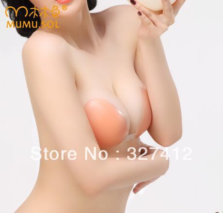 Package mail put swimming invisible bra underwear quality goods silicone invisible bra