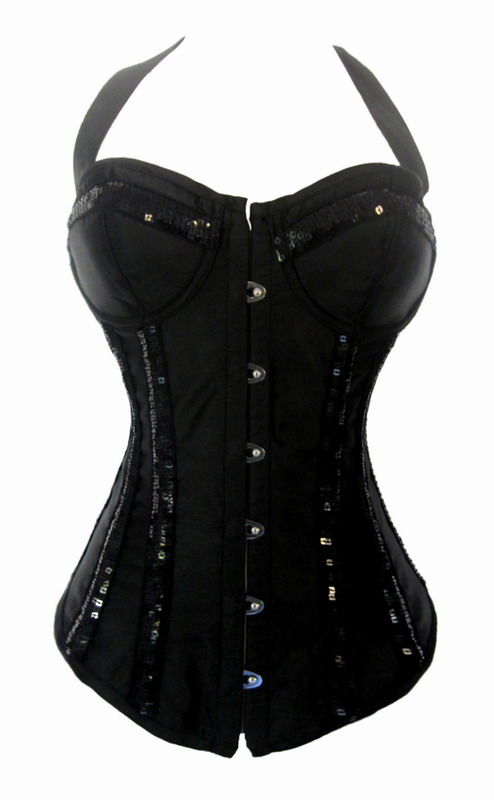 Paillette belt pad stsrhc shapewear slim shoulder strap small vest corselets 5163 ladies sexy corset sexy lingerie