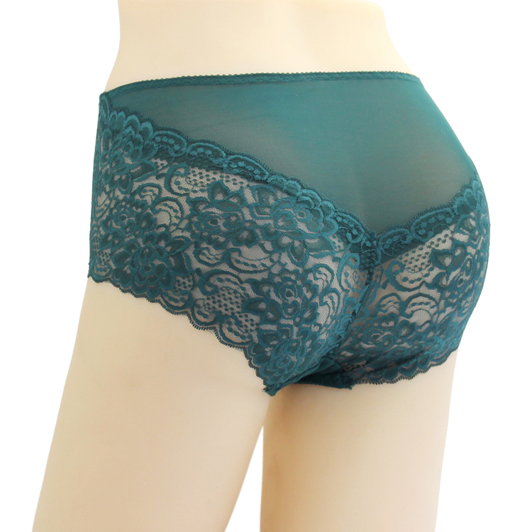 Panties female plus size panties female lace sexy perspectivity panties mm seamless transparent abdomen drawing pants