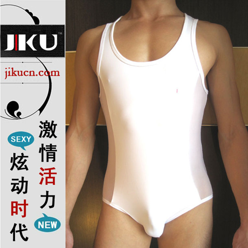 Pants jiku male panties male tight sexy gauze ultra-thin translucent one piece underwear viscose panties male