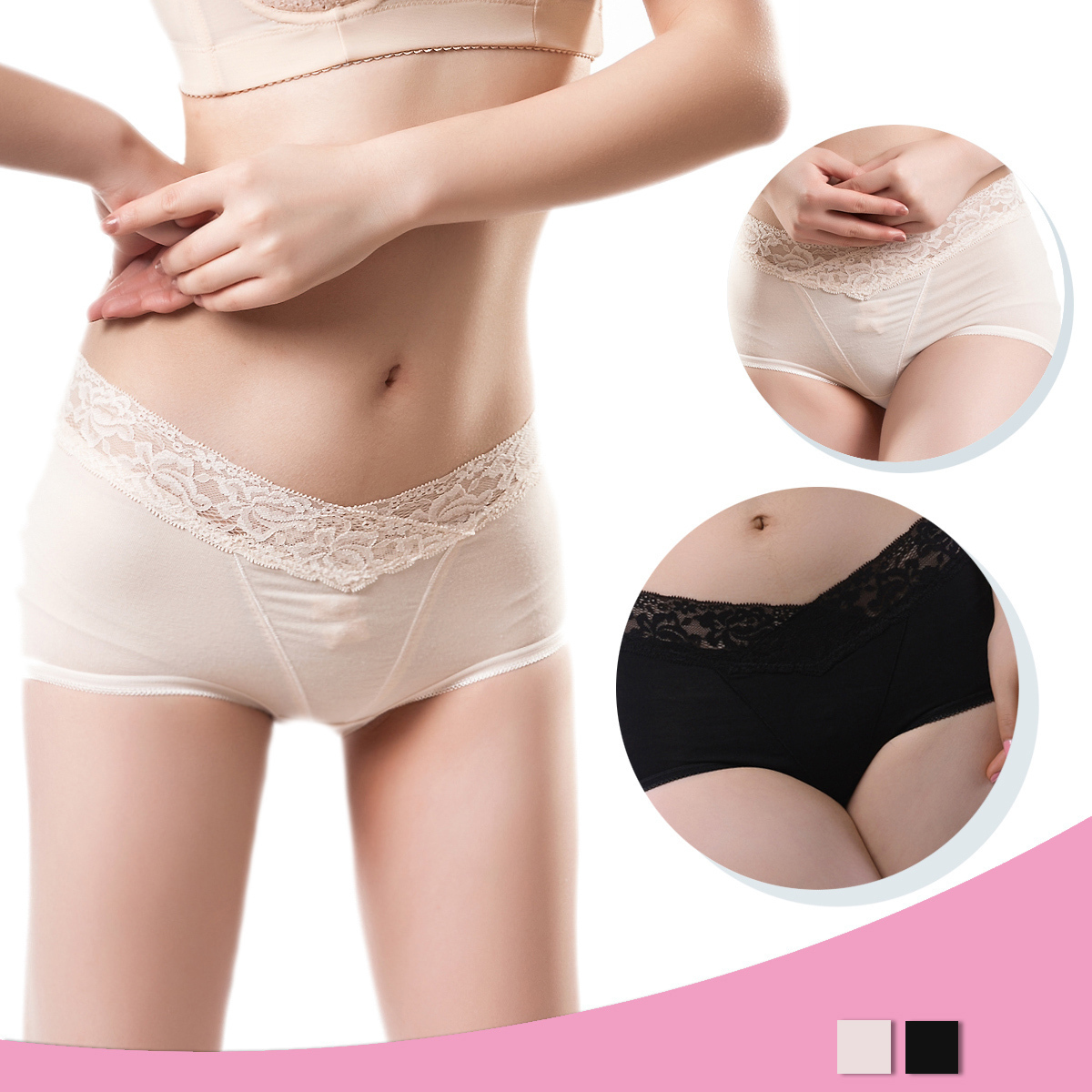 Panty magnetic therapy care sexy butt-lifting underwear k640