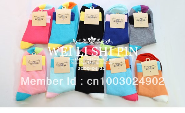 Patchwork Color Sock