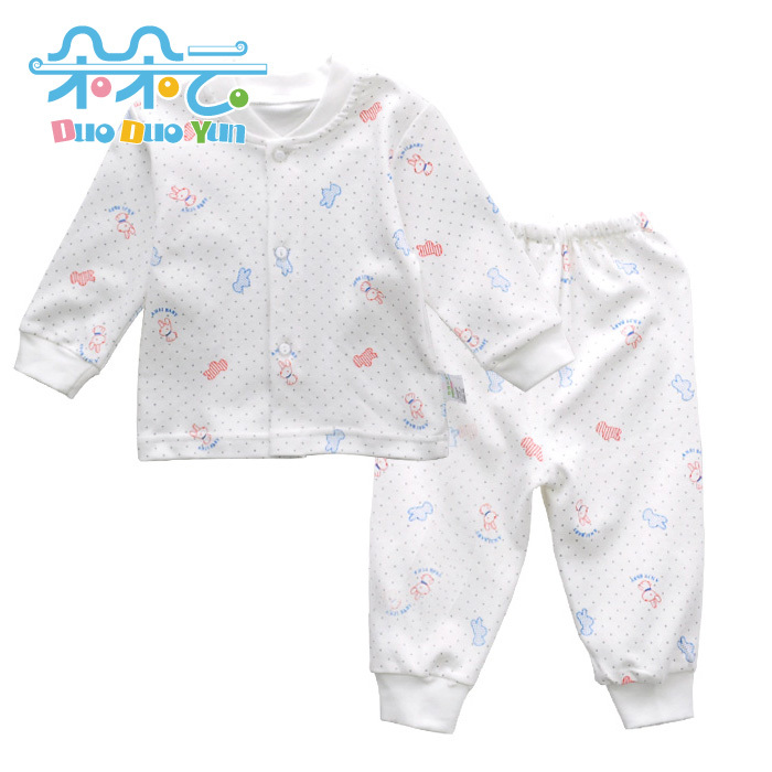 Pattern male female child 100% cotton underwear set children long johns long johns tt21029