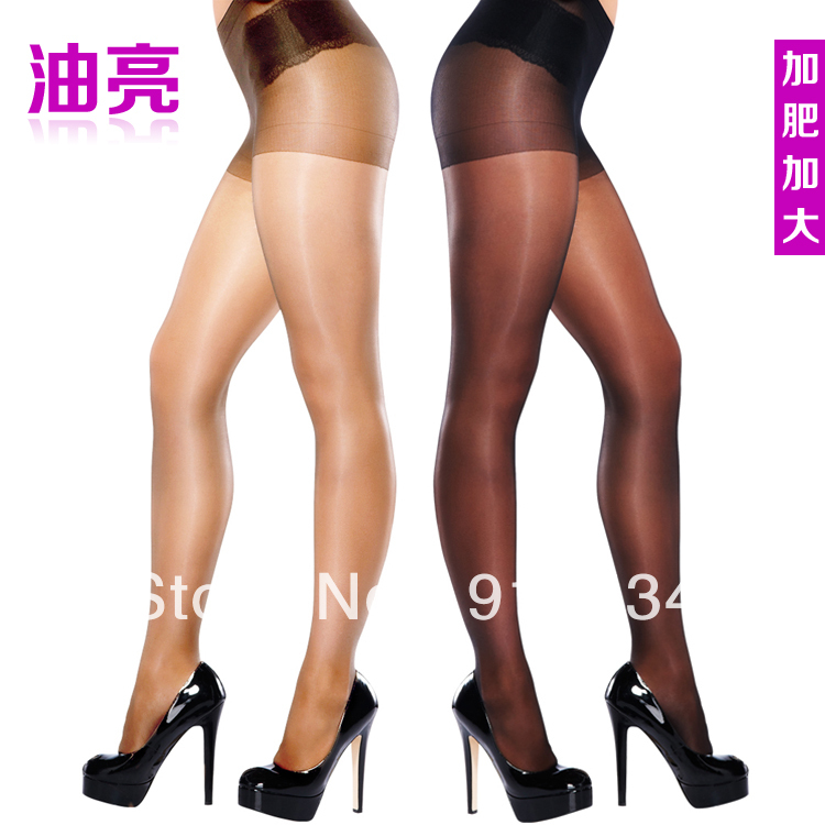 Plus size plus size ! voodoo ultra-thin liangsi stockings pantyhose abdomen drawing plus size female