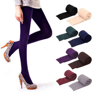 Plus velvet legging step foot socks pantyhose socks ankle length trousers