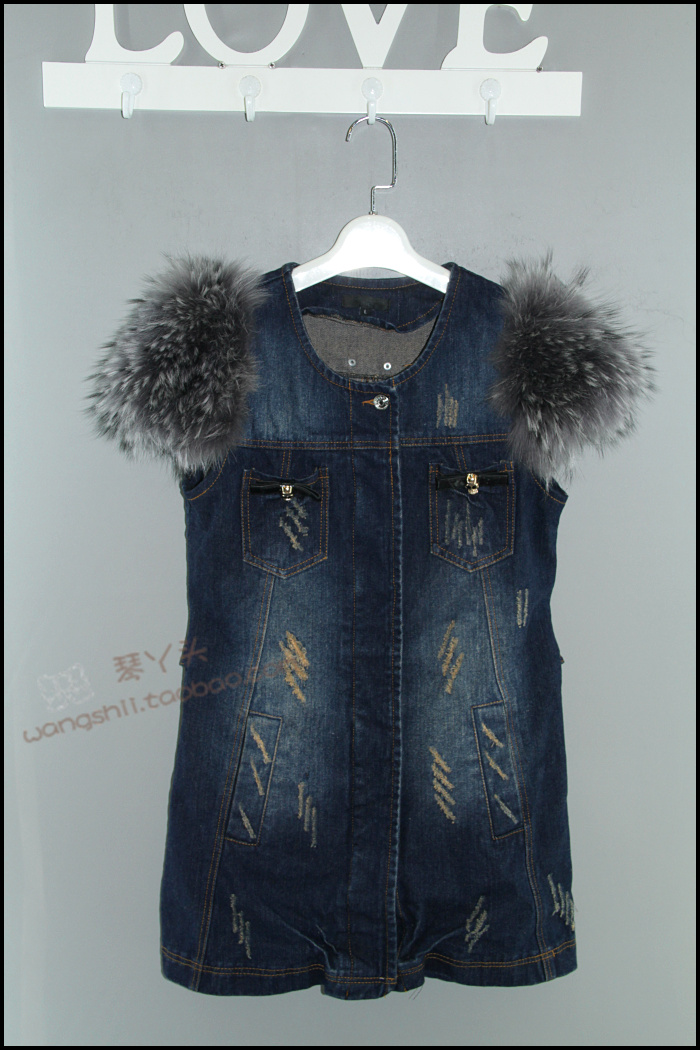 Pocket bow fashion vest