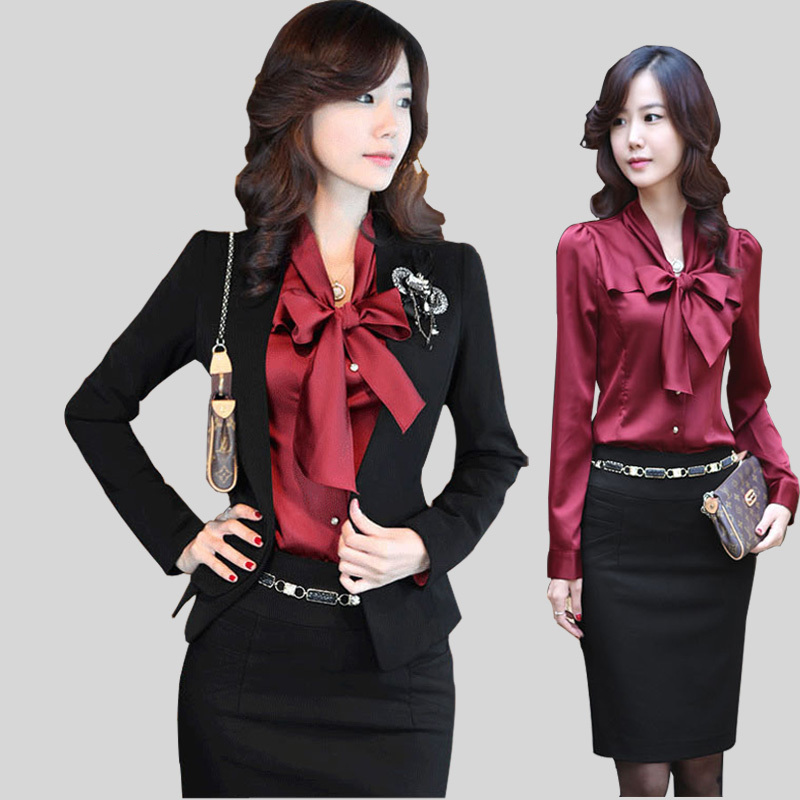 Popular blazer OL formal outfit women's professional set white-collar work wear suit twinset