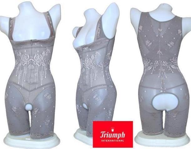 Popular crystal bamboo charcoal series magnetic therapy one piece shaper drawing butt-lifting abdomen slimming clothes