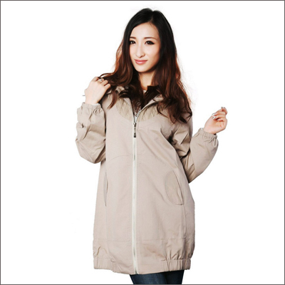 Pregnant women spring and autumn brief fashion maternity trench coat maternity top 055