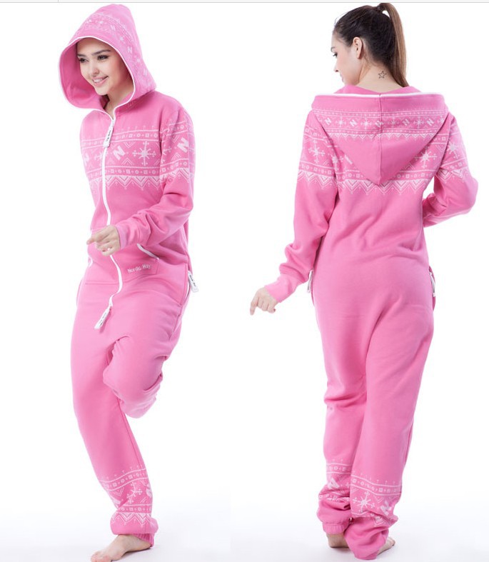 Princess Pink Jumpsuit  /British Print / Adult Fleece Hoodies /  Oversize /Unisex + Fedex Free Shipping  E300-63