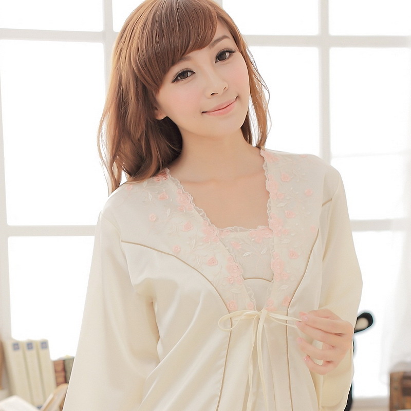 Princess sweet autumn women's casual long-sleeve sleepwear lounge set