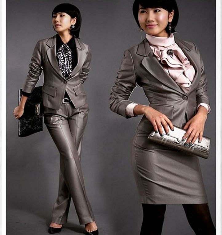 Professional set women's formal fashion suit professional skirt autumn elegant piece set work wear