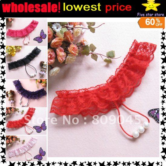 promotion! cheap for wholesale!  hot selling ! fashon lace sexy underwear princess sexy ladies panties 6860-5