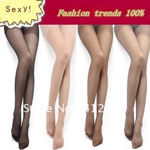 Promotion for credit ! Free shipping Wholesale SEXY Fashion Women's silk stockings panty-hose stockings slim socks leggings