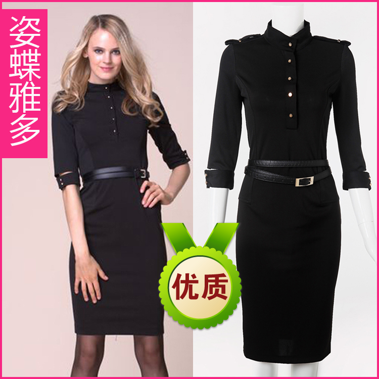 Promotion Free Shipping ! 2013 Spring autumn new arrival fashion vintage Fashion Brand dress women sexy, sexy club dresses