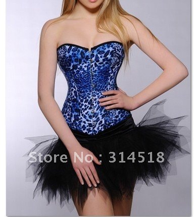 Promotion!! Free shipping!!special dark blue sexy gorgeous lace corset,sexy lingerie steel boned,shape wear(30024)