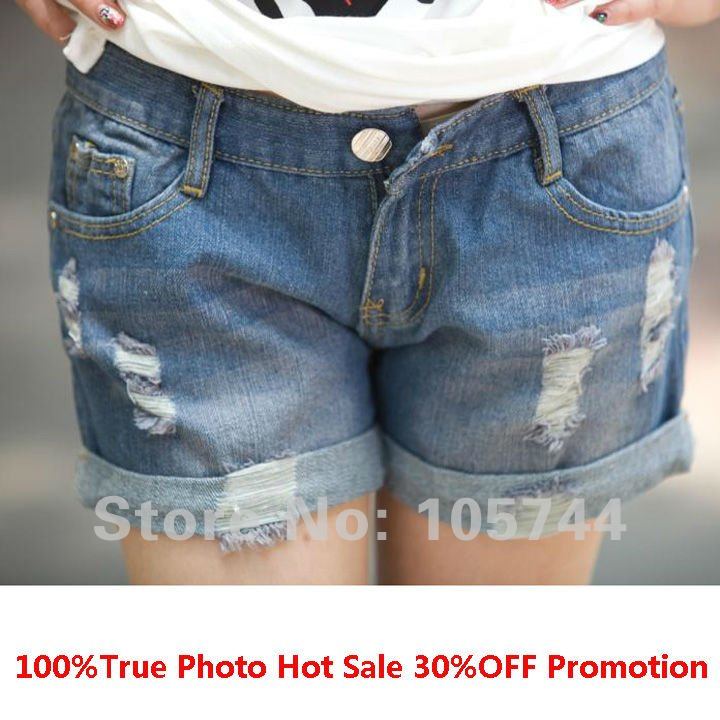 Promotion Lady Denim Shorts,Women's Jeans Shorts,Hot Sale Ladies' Short Pants Size:S M L,XL,XXL Free Shipping via China Post