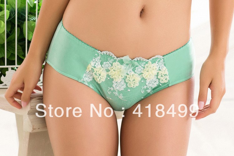 Promotion New Arrival Discount Plus Size Pretty Polyester Lady Women Panties Briefs Underwear