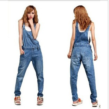 Promotion!!!romper  jeans denim bib overalls women jumpsuits female overalls fashion ladies summer 2013