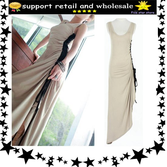 promotion ,sumer dress 2012 Bohemia Indigenous flavor long style brace,  print ,empire sleeveless,maxi, beach dress(LD-A1174-1