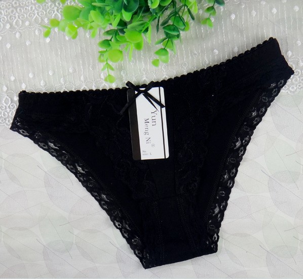 Promotion women sexy underwear color lady panties wear lingerie pants intiamtewear cotton& lace  underpants 8pcs/lot