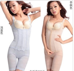 Puerperal fat burning abdomen shaper drawing beauty care underwear royal split set shaper thin