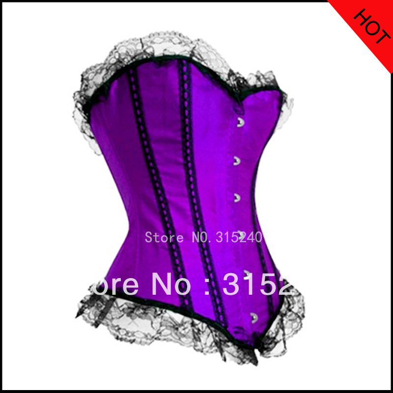 Purple corsets and bustiers for women