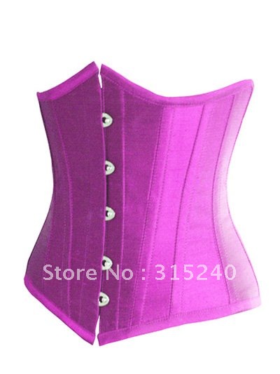 Purple plus size corsets (C046)