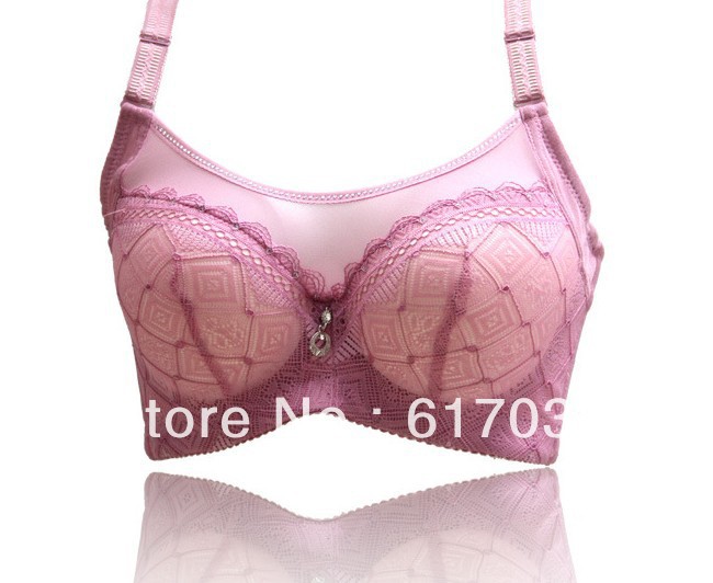 Push Up Adjust Lace Massage Beads Sexy Ladies' Underware Lingerie C Cup Bra WCC3 Hot