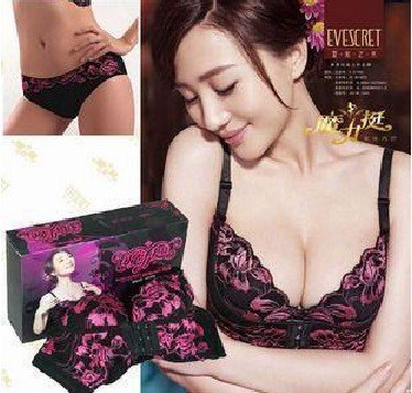 Push Up Bra Set MIRACLE Push-up Magic Bra Brief Body body underwear victorian style