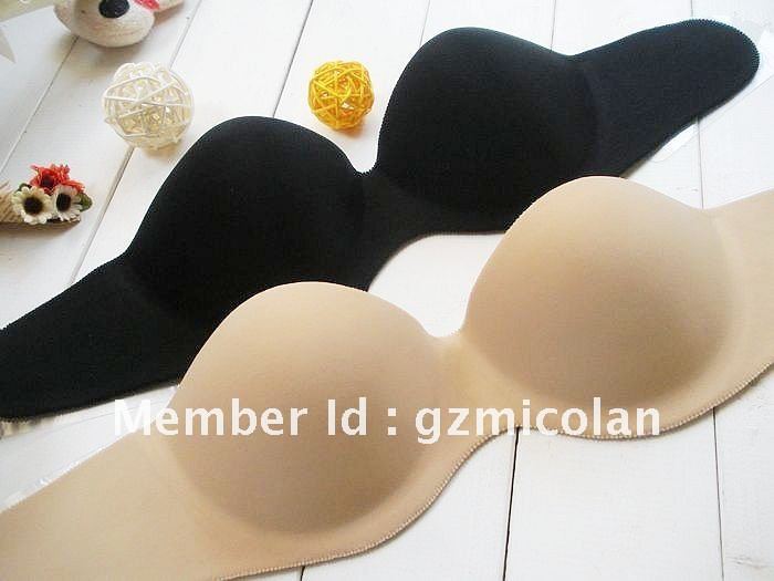 push up invisiable silicone bra