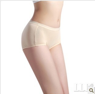 Q3084 women's mid waist triangle leak-proof panties daily night physiological pants