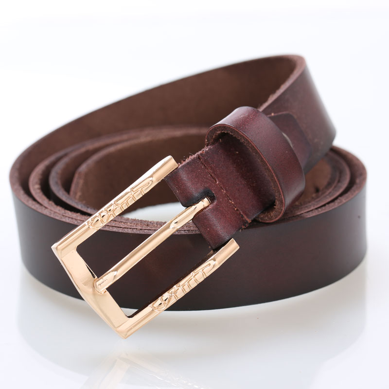 Quality 167 women's genuine leather strap Women belt commercial women's strap thin fashion all-match belt