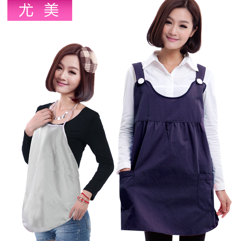 Radiation-resistant maternity clothing autumn and winter maternity radiation-resistant clothes silver fiber apron